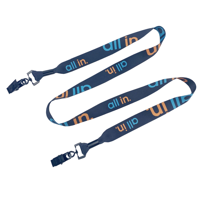 Neck Strap Polyester Heat Transfer Lanyard for Sublimation