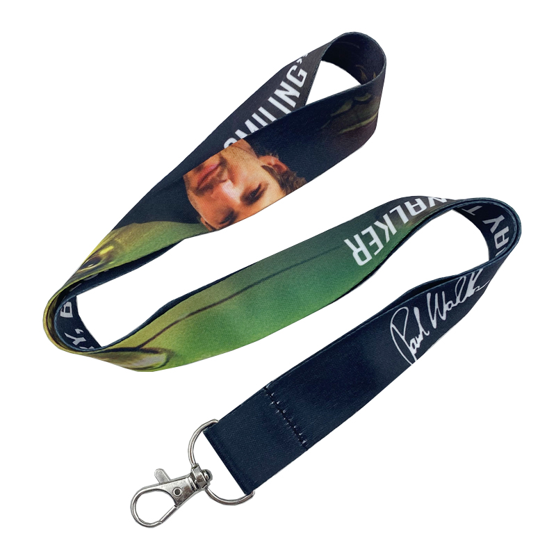 Satin Heat Transfer Lanyard