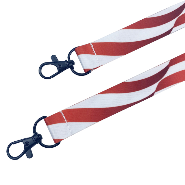 Printing Silk Heat Transfer Lanyard for Guys
