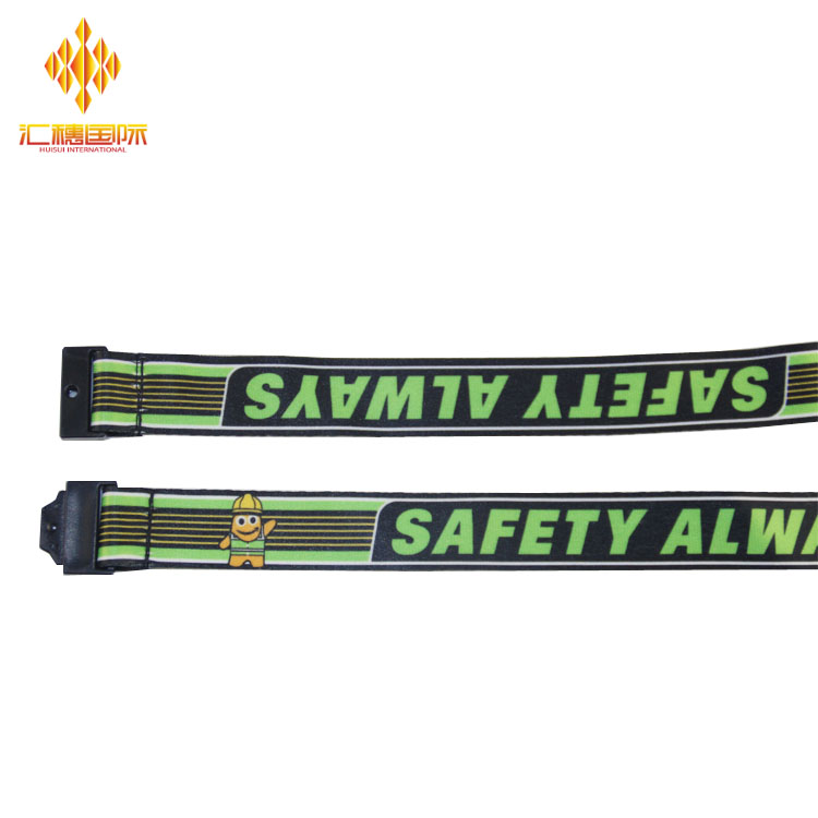 Customizable Woven Heat Transfer Lanyard for sublimation
