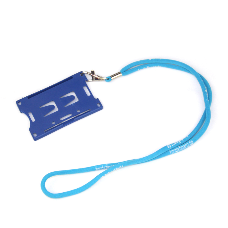Card Holder Customized Polyester Lanyard for Keys