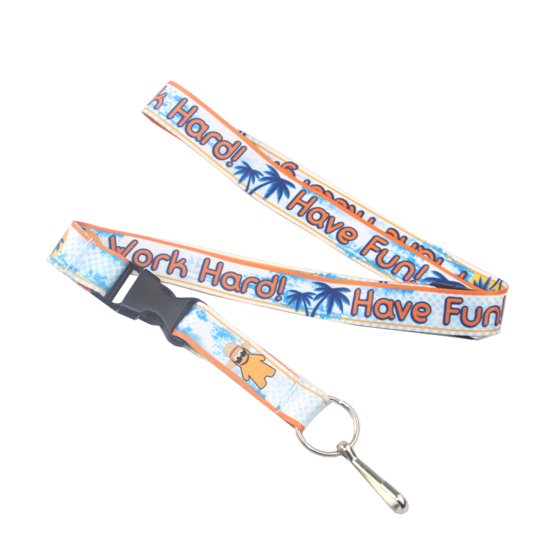 Printed Mobile Polyester Lanyard