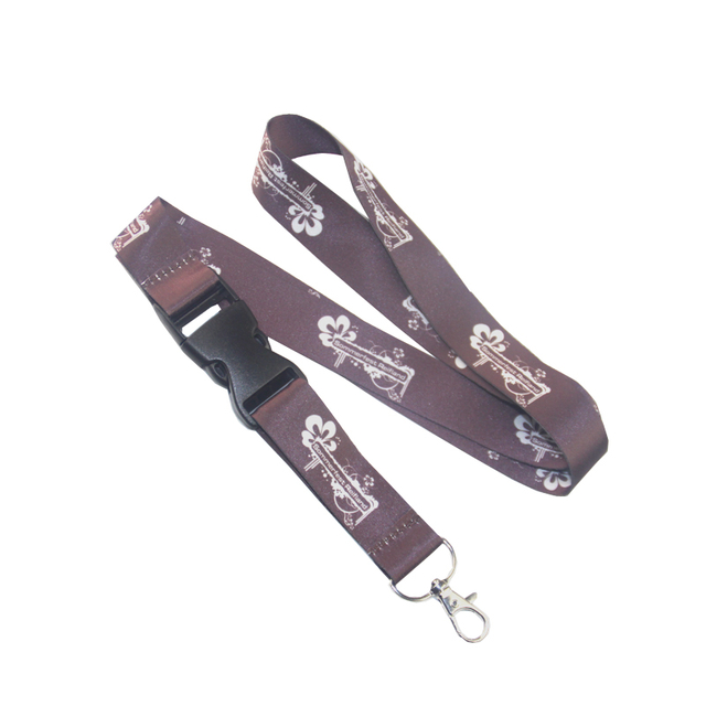 Metal Clip Customized Polyester Lanyard for Promotion