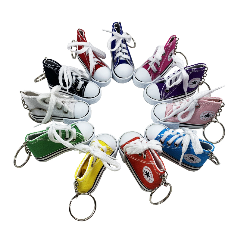 Climbing Rubber Shoe Keychain Car