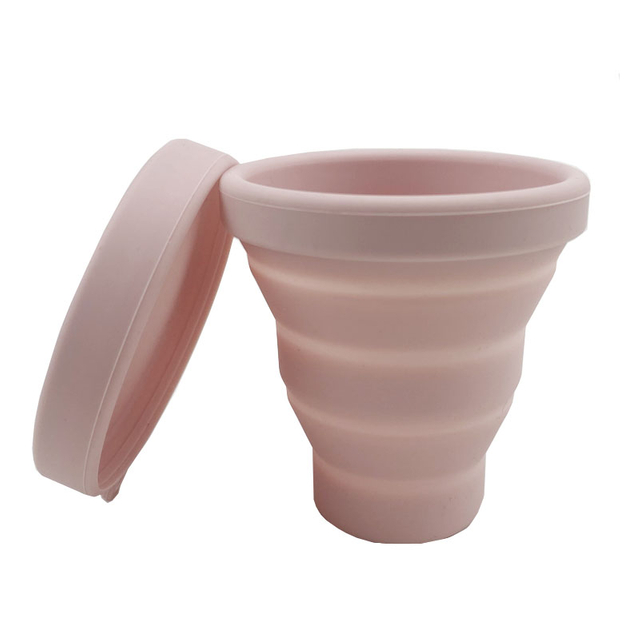 Flexible Expandable Silicone Collapsible Water Cup