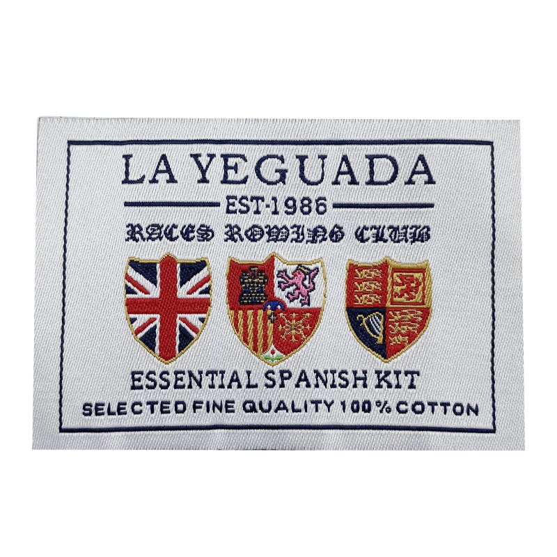Garment Woven Patch for School Clothing
