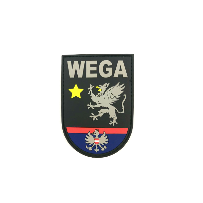 Custom Black Pvc Patch for Promotional Gift