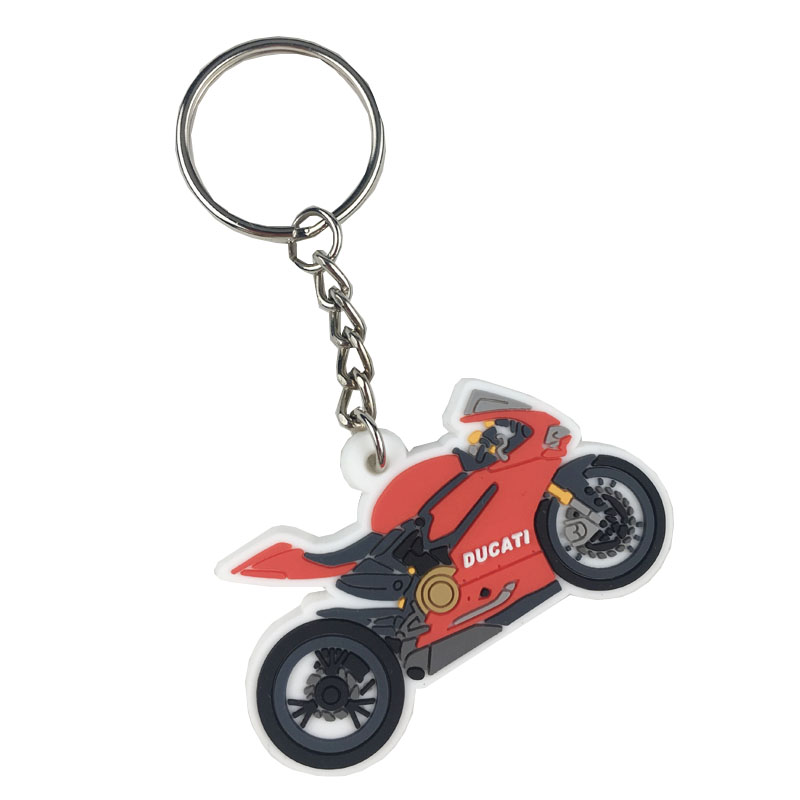 Fade-resistant Student Incentive Thin Pvc Keychain