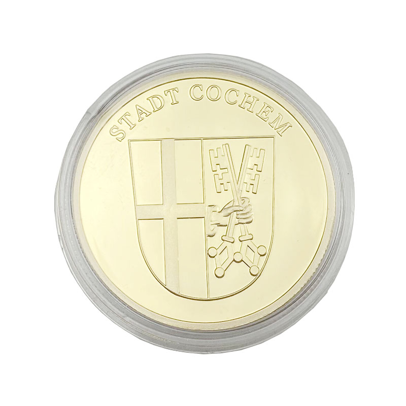 3D Engrave Trolley Coin for Promotional Gift