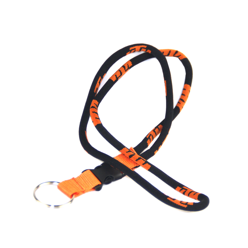 Roll Customized Polyester Lanyard for Card
