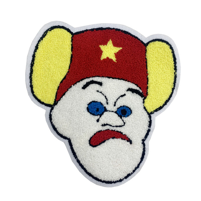 Shorts Cotton Custom Chenille Patch