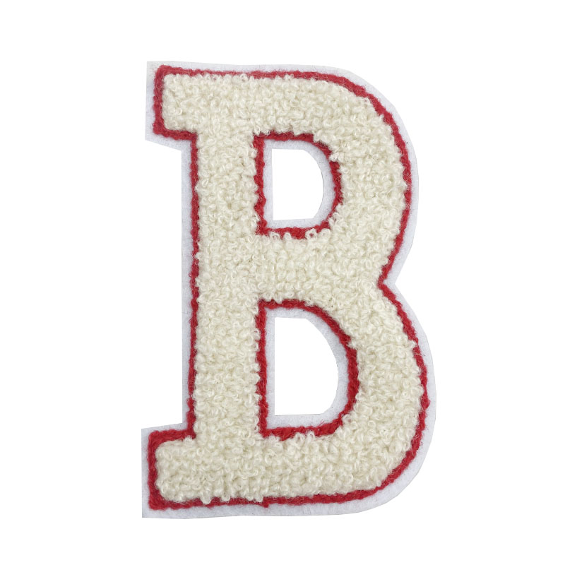 Polyester chenille patch