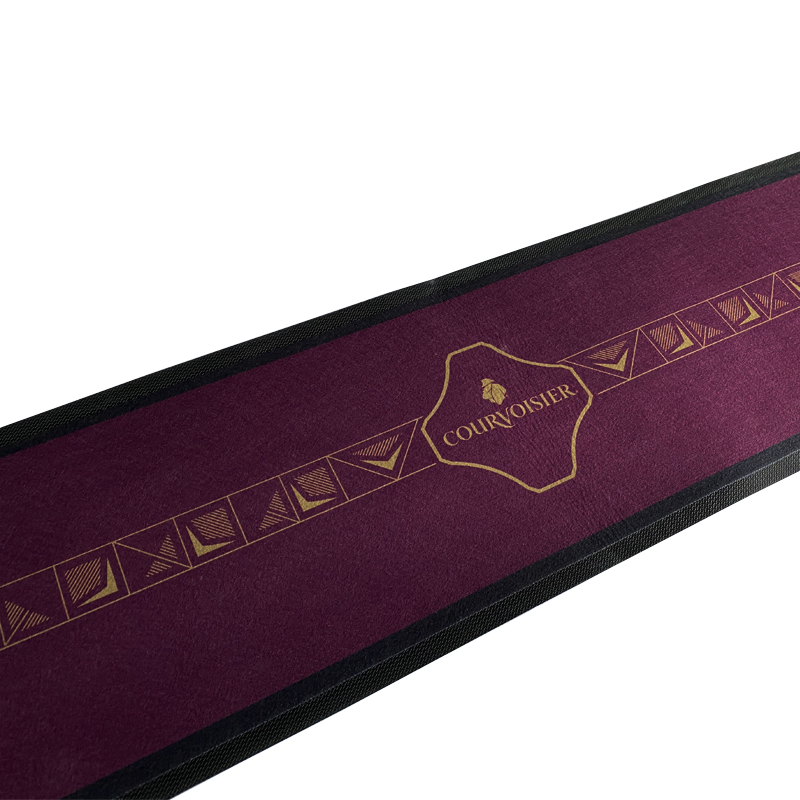 Custom Pvc Rubber Vintage Bar Mat with Logos