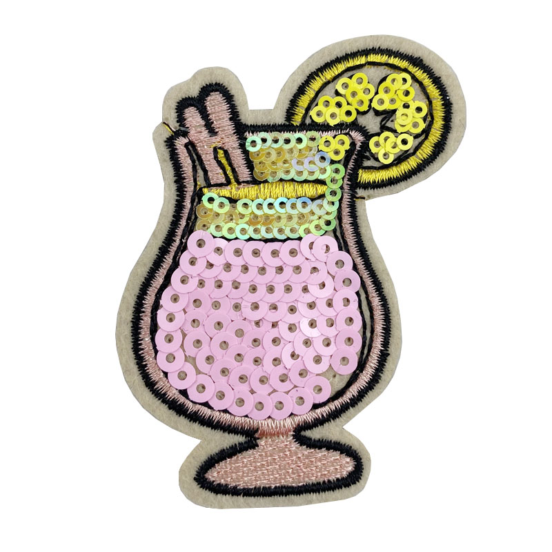 Cherry High Quality Sequin Patch