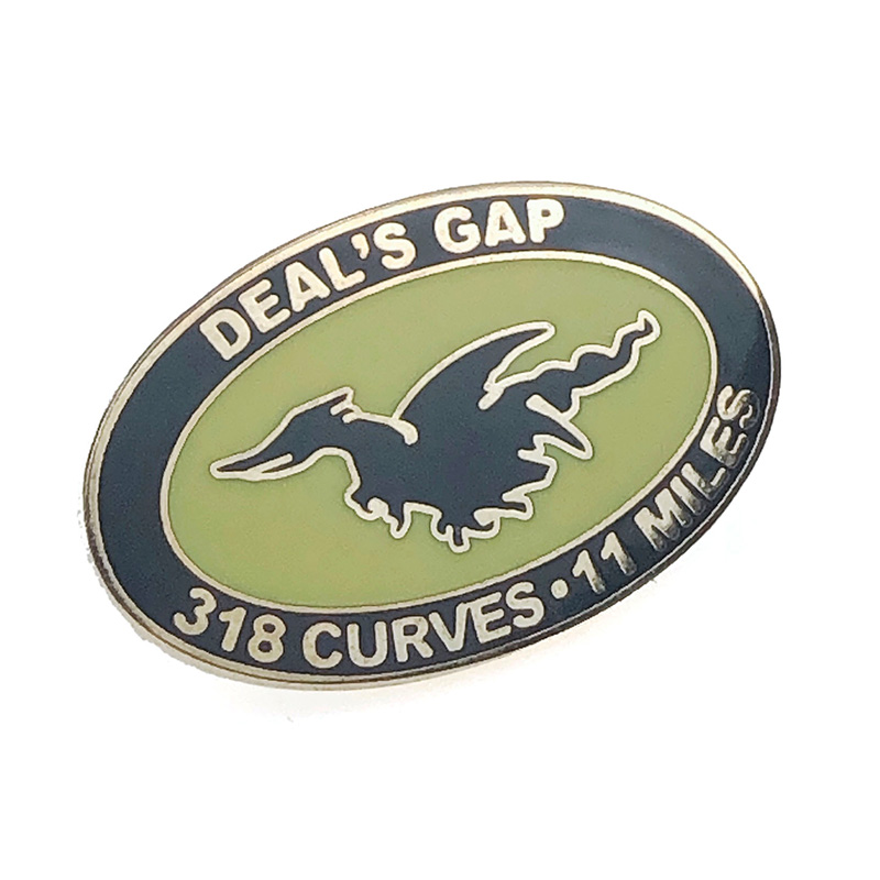 Silver High Quality Lapel Pin For College