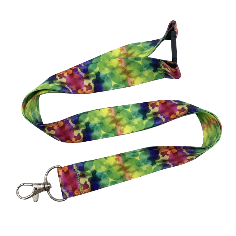 Double Side Hook Customizable Polyester Lanyard for Bottle