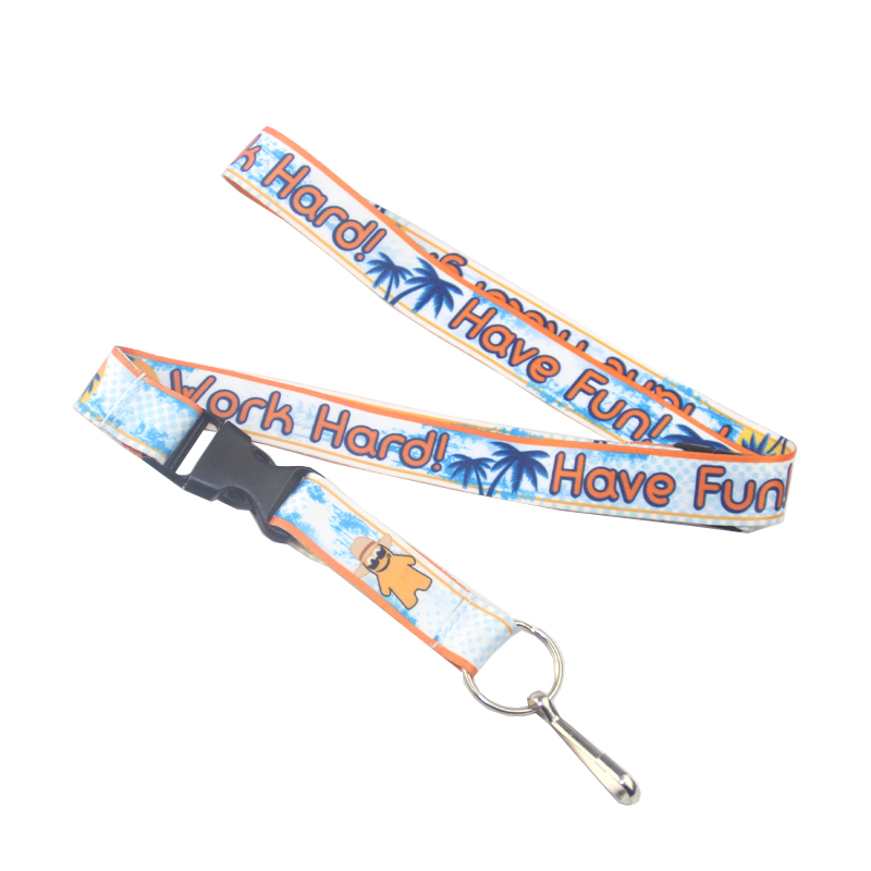 Printed Mobile Eco-Friendly Polyester Lanyard for Promotion