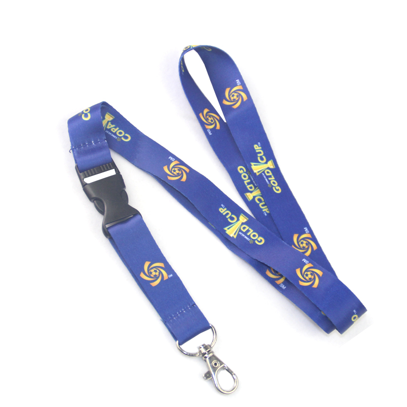 Printed Customizable Polyester Lanyard for Key