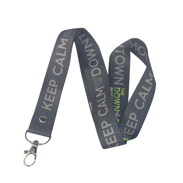 Woven Custom Polyester Lanyard for Guys