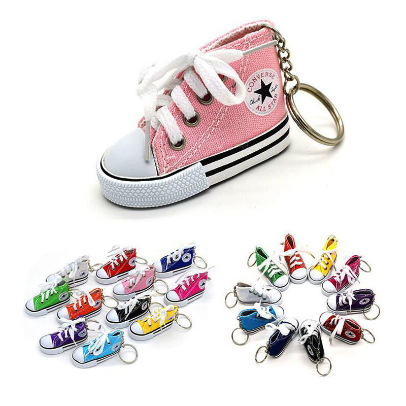 3d Leather Shoe Keychain For Collections