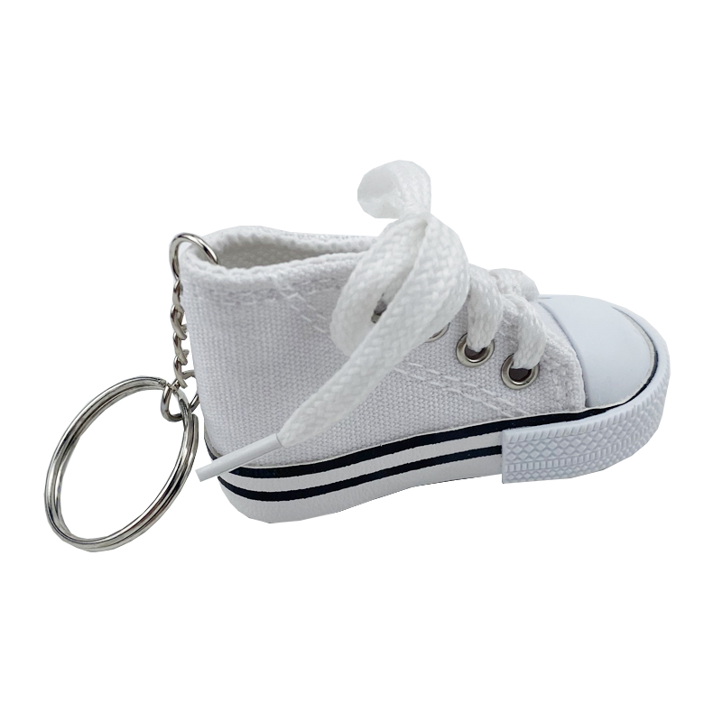 Small Plastic Shoe Keychain For Gift