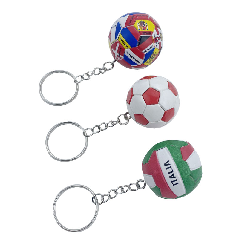 soccer ball keychain