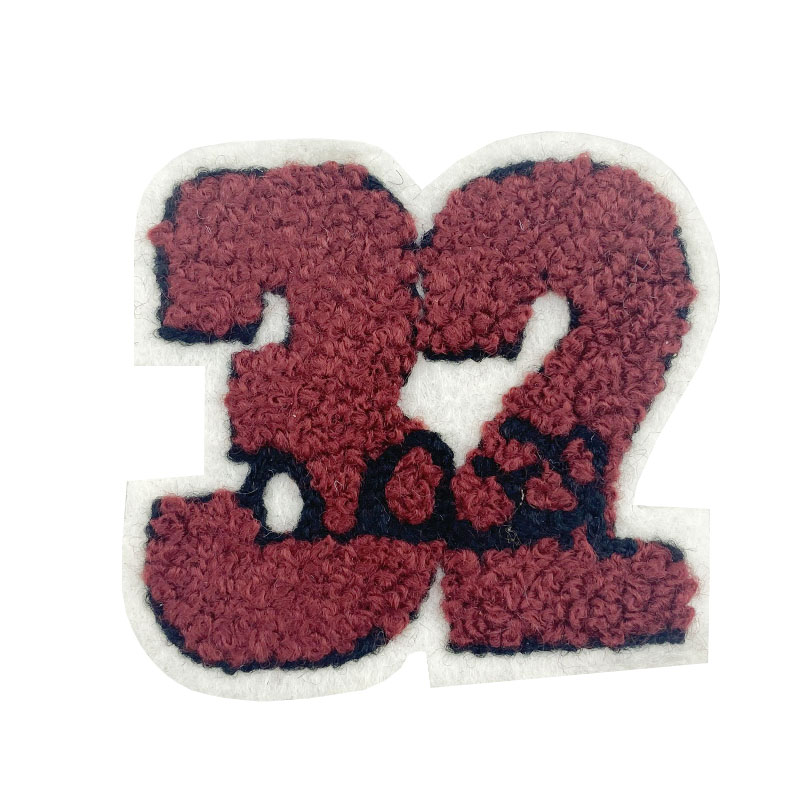 fabric sample chenille patch