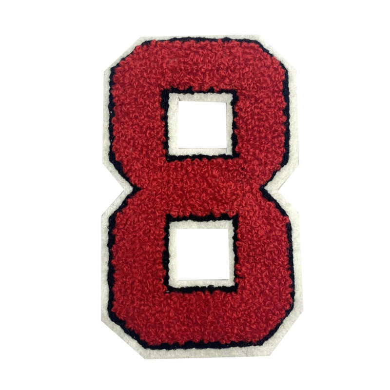 custom Cotton jacket chenille patch