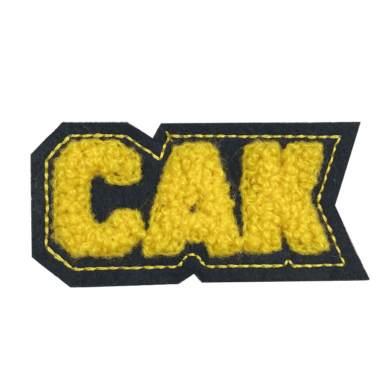 custom big chenille patch