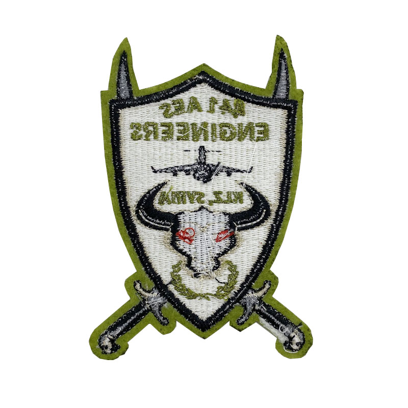 Custom Textile embroidery patch