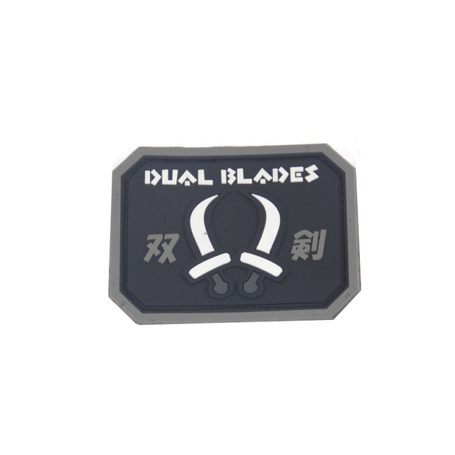 Velcro Embossed Eco-Friendly Pvc Patch