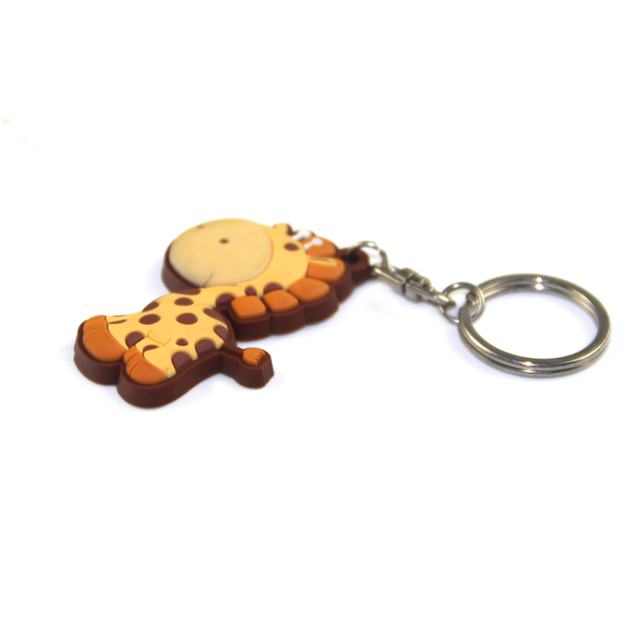 Eco-friendly Student Incentive Custom-sized Pvc Keychain