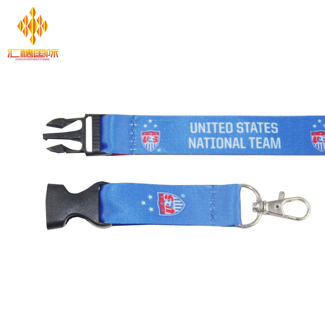 Polyester Custom Heat Transfer Lanyard for Promotion Gift