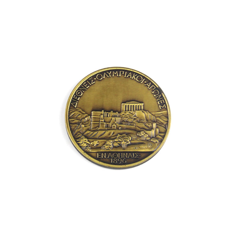 Promotional 3D Logo Metal Challenge Coin