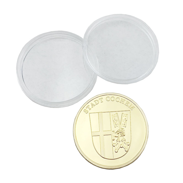 3D Engrave Trolley Coin for Promotional Gift