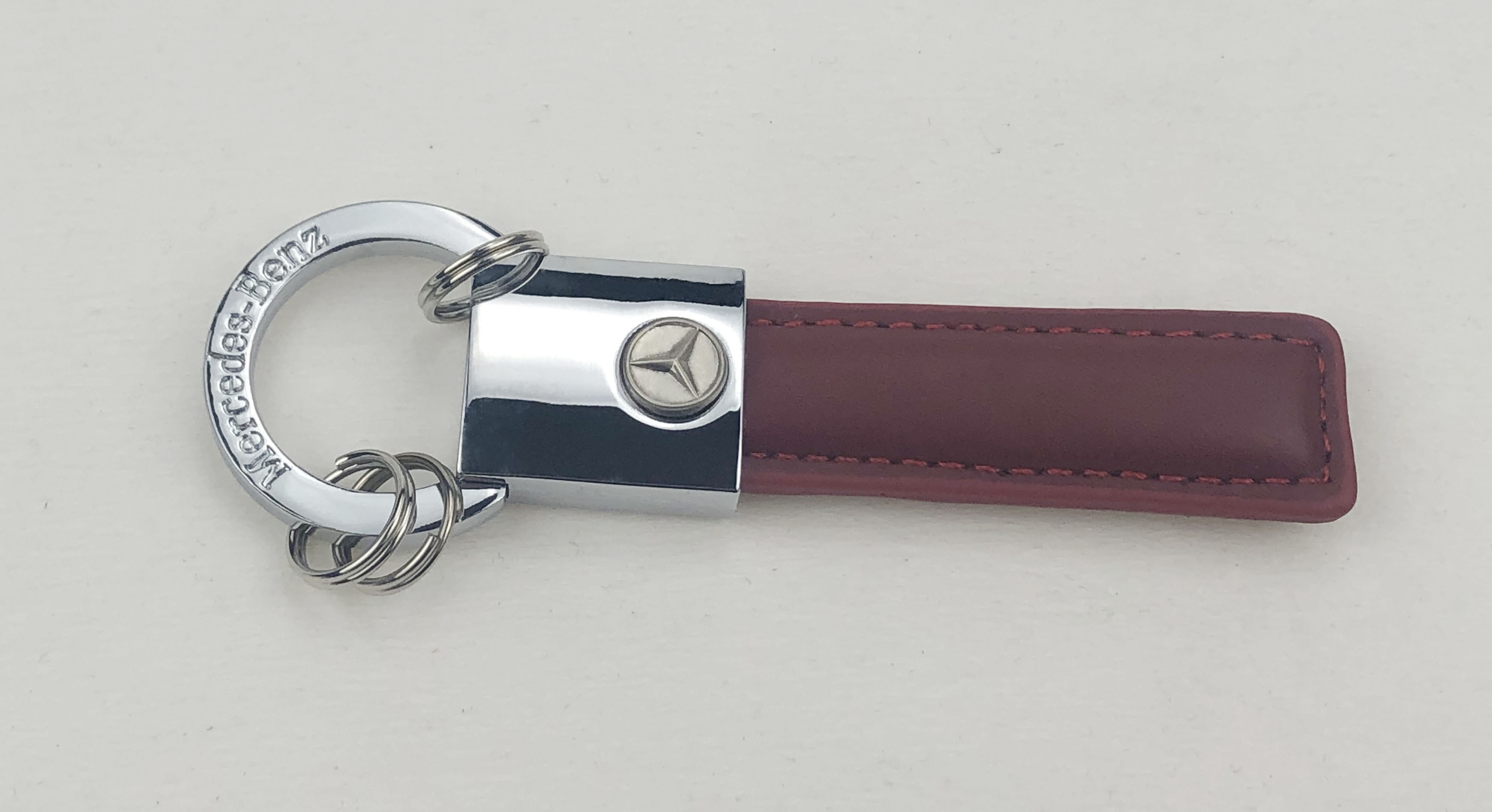 Logo Custom Leather Keychain for Girls