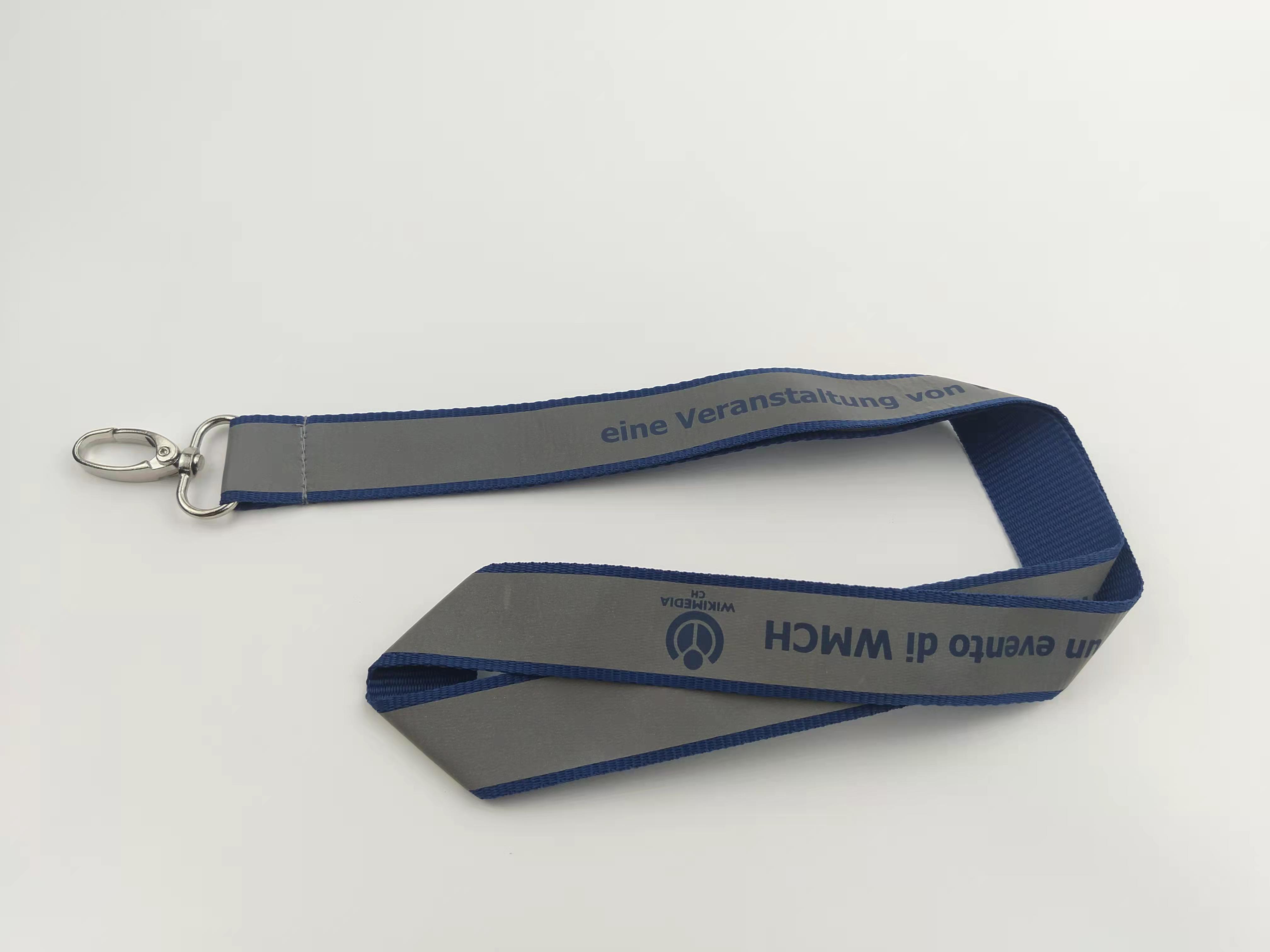 Reliable Orange Reflective Lanyard For Event Field
