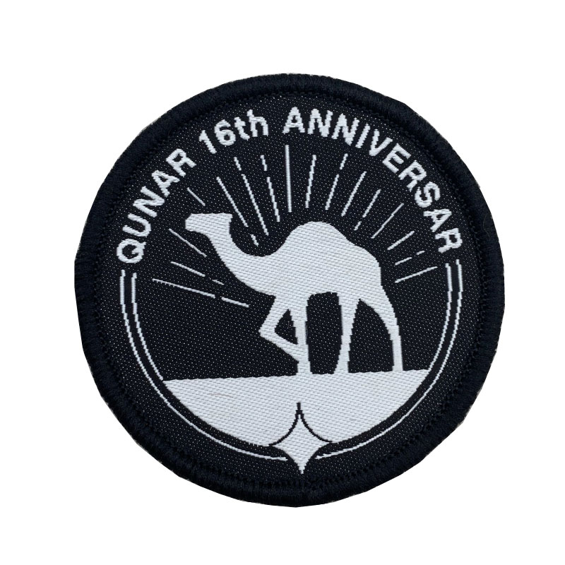 PVC woven patch for Clothing